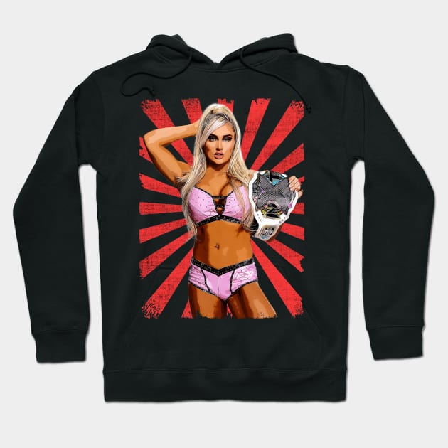 Tiffany Stratton Vintage Fan Art Hoodie by Sakonipopart